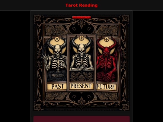 tarot screenshot