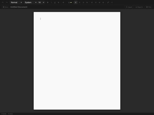 writer screenshot