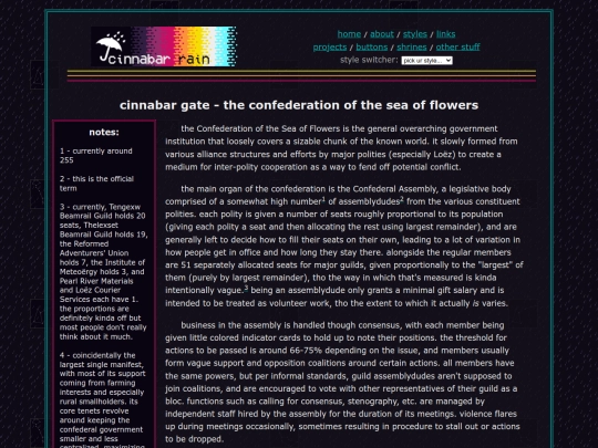 cinnabar/cotsof screenshot