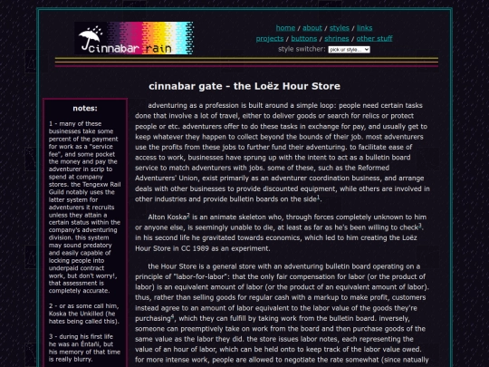 cinnabar/hourstore screenshot