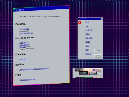 projects screenshot