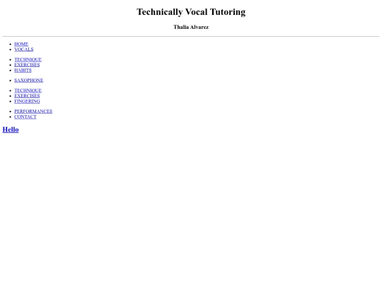 index screenshot