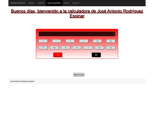 bootscalc screenshot