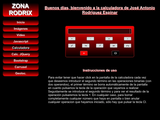 calculadora screenshot