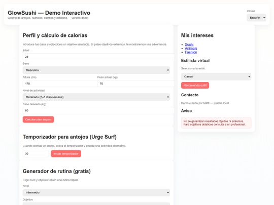 index screenshot