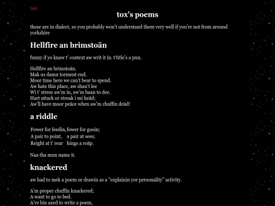 poem screenshot