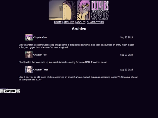 archive screenshot