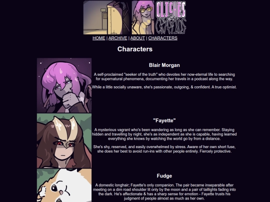 characters screenshot