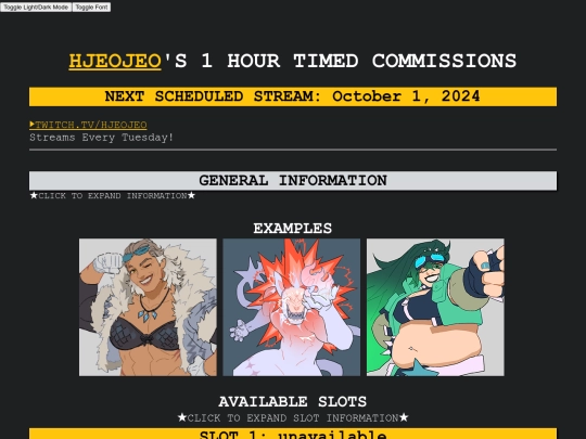 commissions/timedcomms screenshot