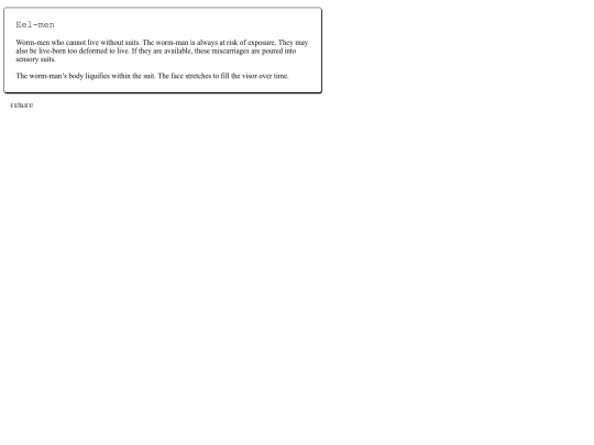 subpages/onshor/specie/subhumans/eelmen screenshot