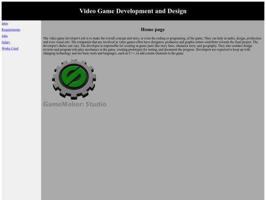 VGD screenshot