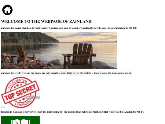 zainlandweb screenshot
