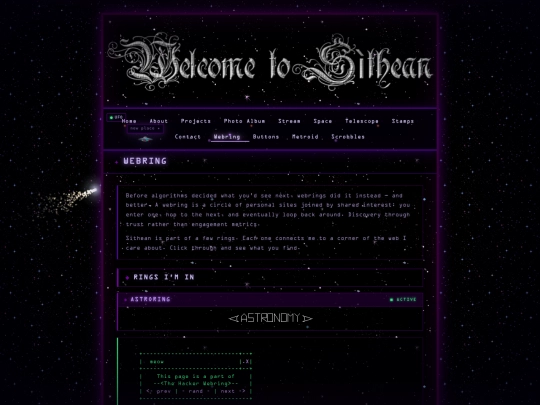 webring screenshot