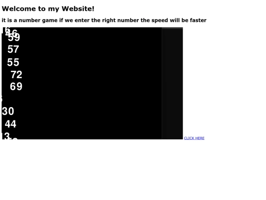 code/number screenshot