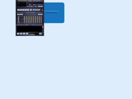 Music/webamp screenshot