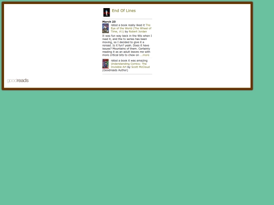goodreads screenshot