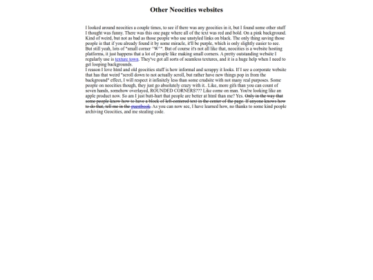 article/neocities screenshot