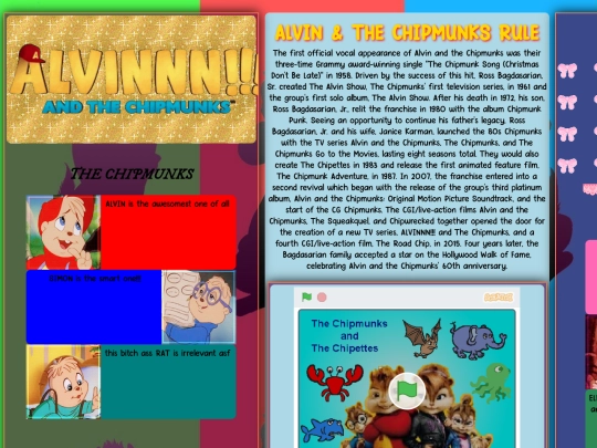 chipmunks screenshot