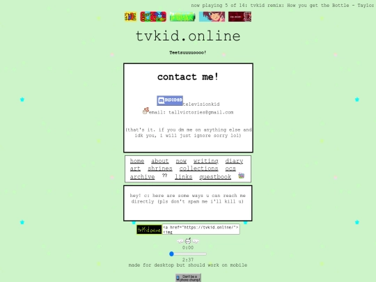 contact screenshot
