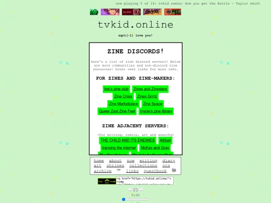 zine-communities screenshot