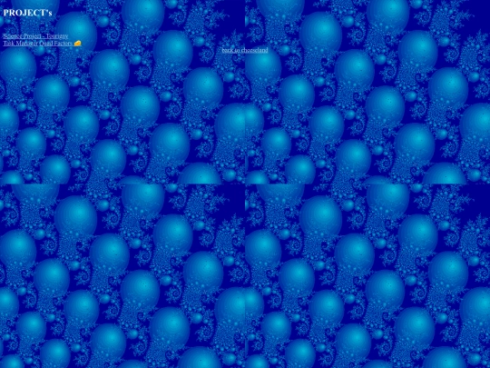 projects screenshot