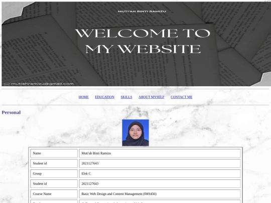 External screenshot