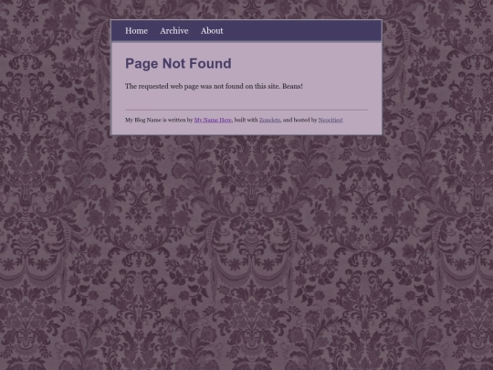 not_found screenshot