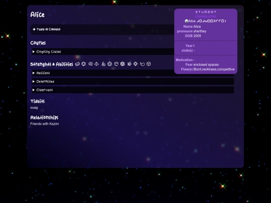 user/alice screenshot