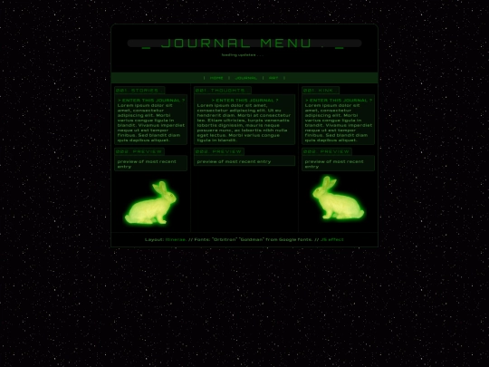 pages/journal-stories screenshot