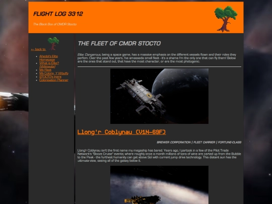 elite/fleet screenshot