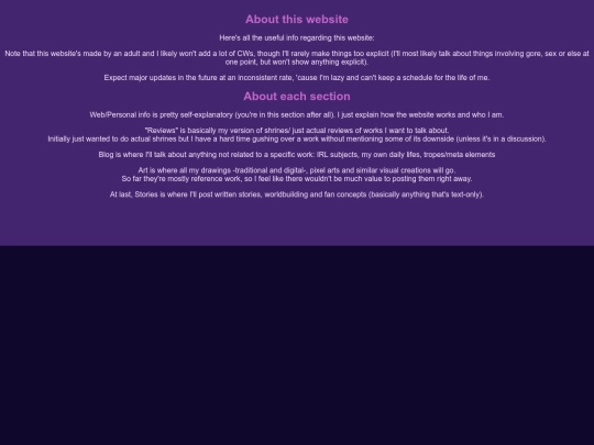 Webinfo screenshot