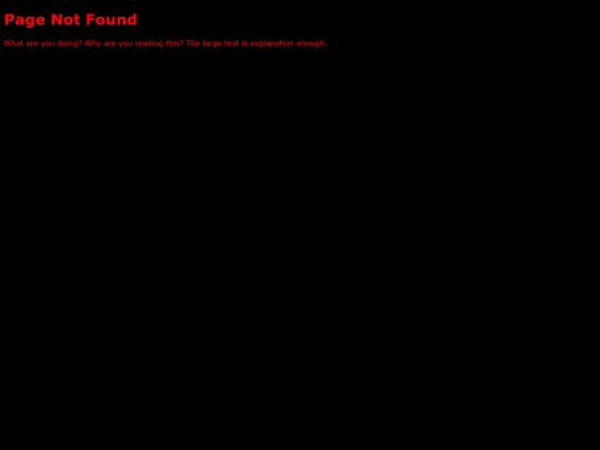 not_found screenshot