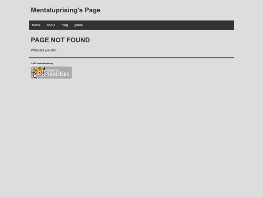 not_found screenshot