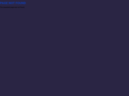 not_found screenshot