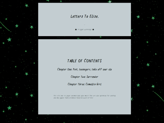 fic/letters screenshot