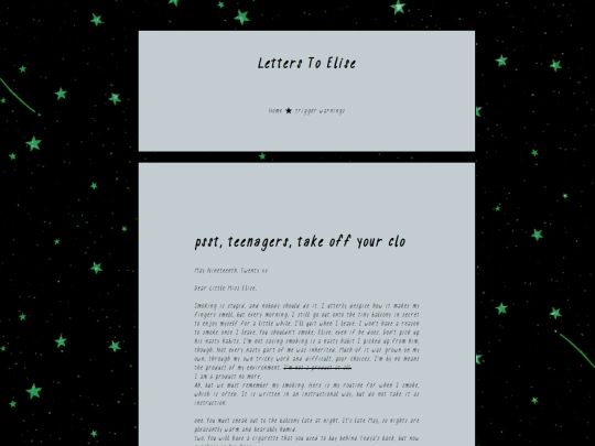 fic/psst screenshot
