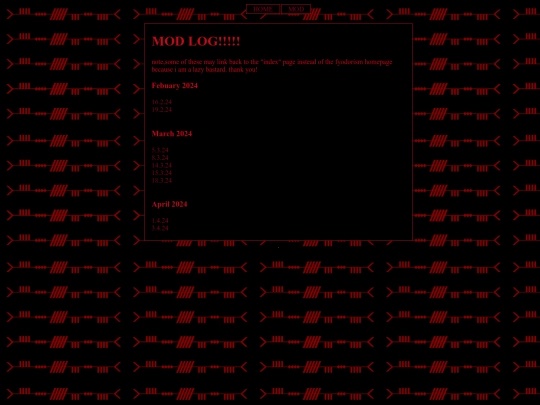 mod/log screenshot