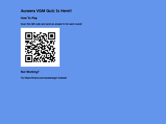 vgm/aurawraquiz/quiz screenshot
