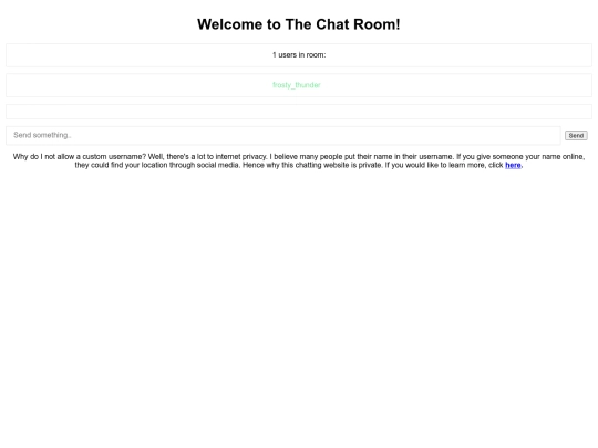 Chat screenshot