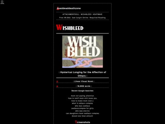 wishbleed screenshot