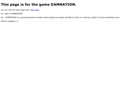 damnation screenshot