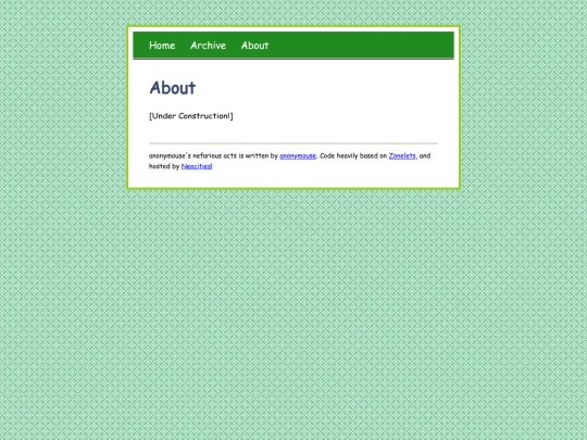 Blog/blog-about screenshot