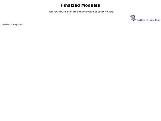 FinalModules screenshot
