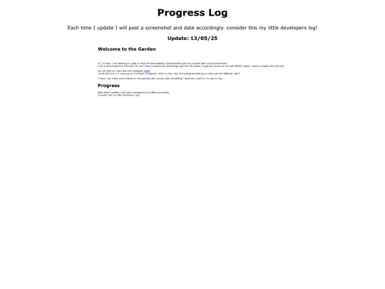 progress screenshot