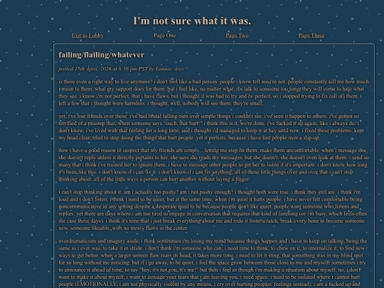 blog screenshot