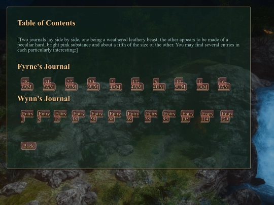 fyrne/RP/journal screenshot