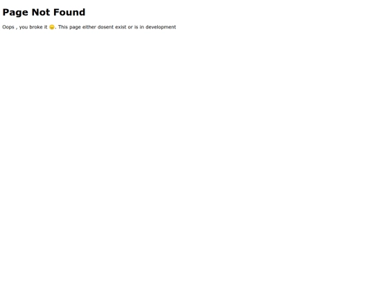 not_found screenshot