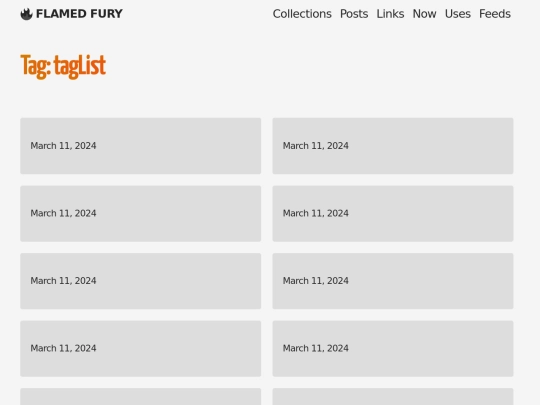 tags/tagList screenshot