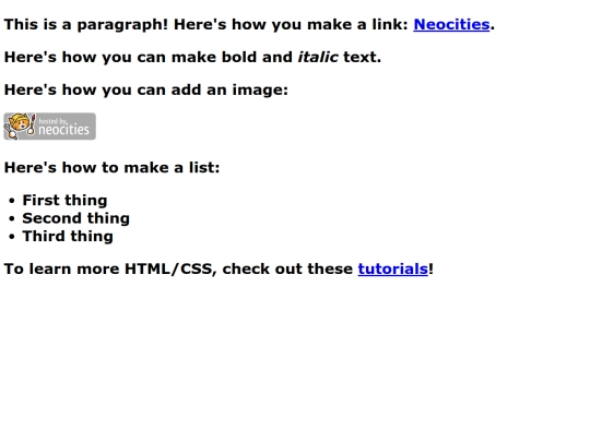 index screenshot