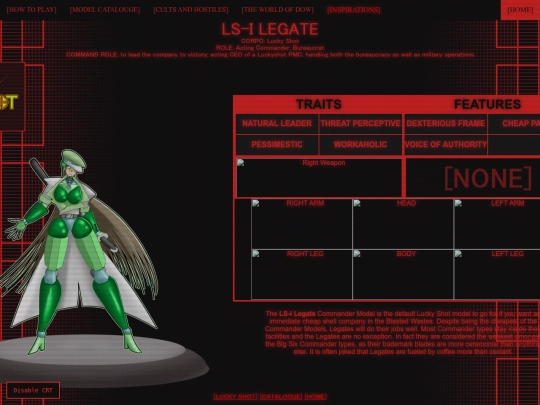 ModelLegate screenshot